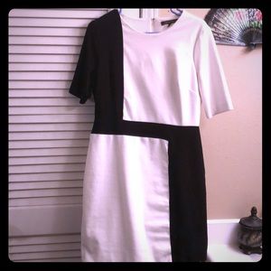 Black and White Dress